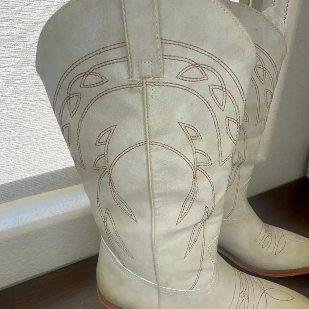 Women’s cowboy boots New 7.5 - Picture 6 of 7